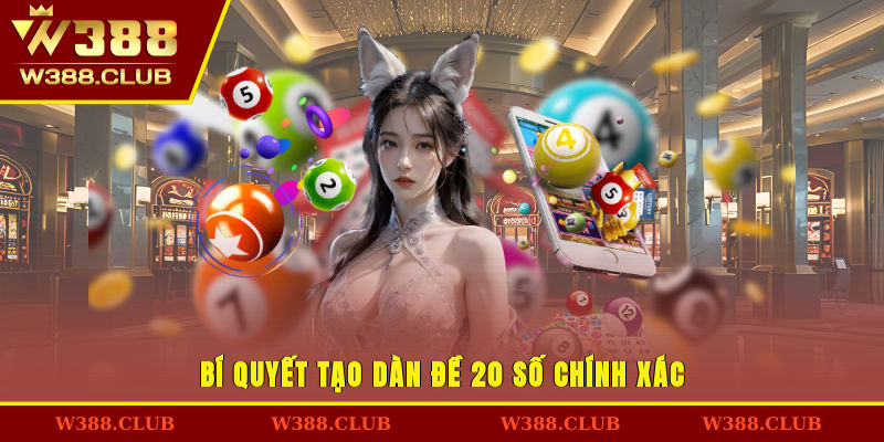 Bí quyết tạo dàn đề 20 số chính xác