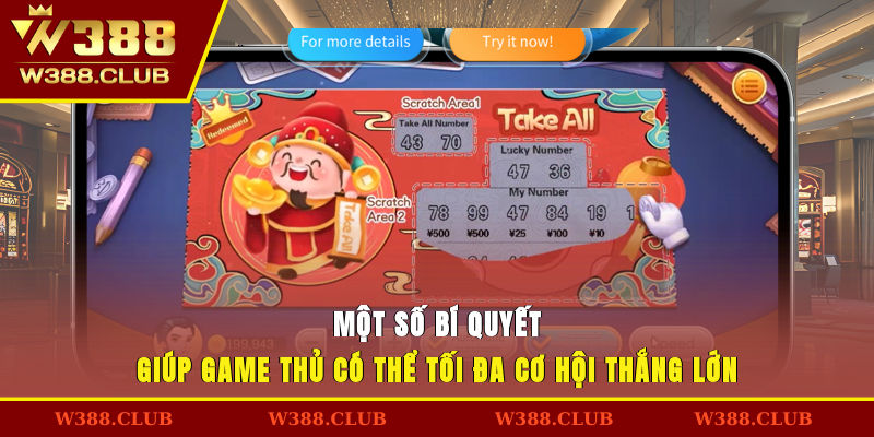Một số bí quyết giúp game thủ có thể tối đa cơ hội thắng lớn