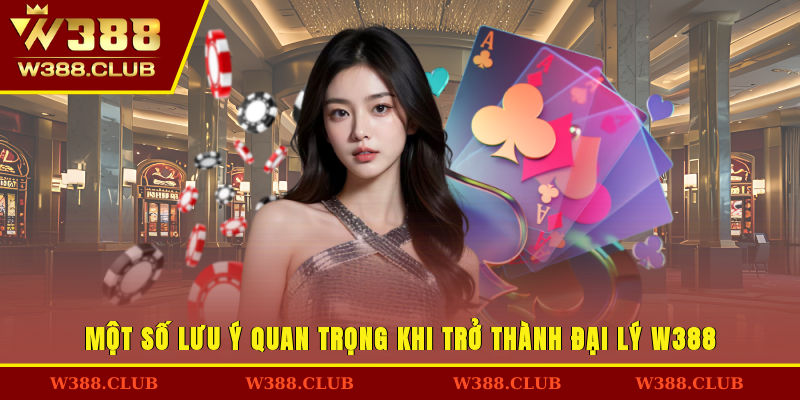 Một số lưu ý quan trọng khi trở thành đại lý W388