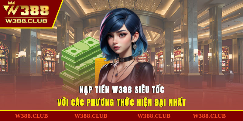 Nạp Tiền W388 Siêu Tốc Với Các Phương Thức Hiện Đại Nhất