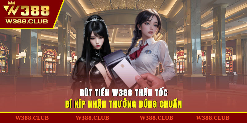 Rút Tiền W388 Thần Tốc - Bí Kíp Nhận Thưởng Đúng Chuẩn