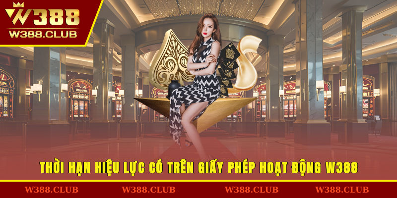 Thời hạn hiệu lực có trên giấy phép hoạt động W388