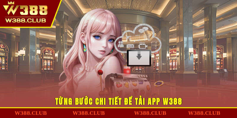 Từng bước chi tiết để tải app W388