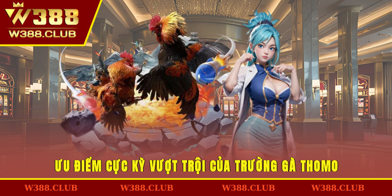 Ưu điểm cực kỳ vượt trội của trường gà Thomo